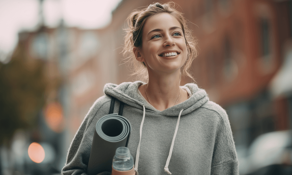 Person maintaining daily responsibilities while prioritizing recovery balance