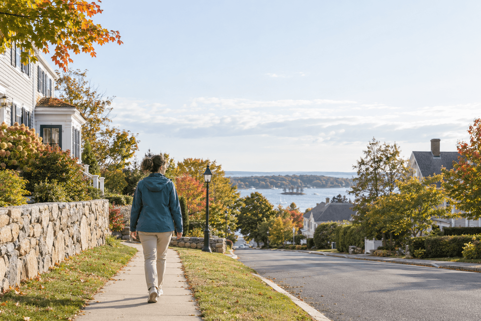 A person walking outdoors in early recovery, representing the transition into the first 90 days after completing PHP or IOP treatment